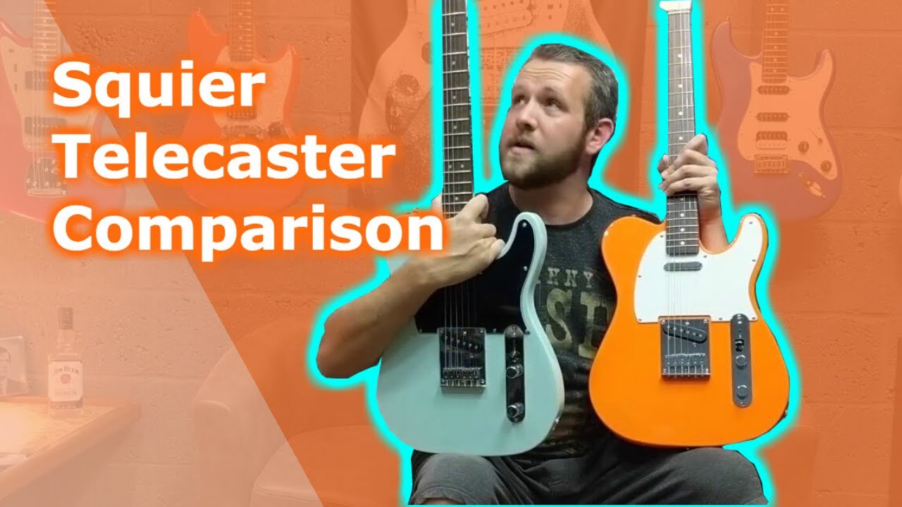 TELECASTER COMPARISON Squier Affinity Vs Squier Bullet