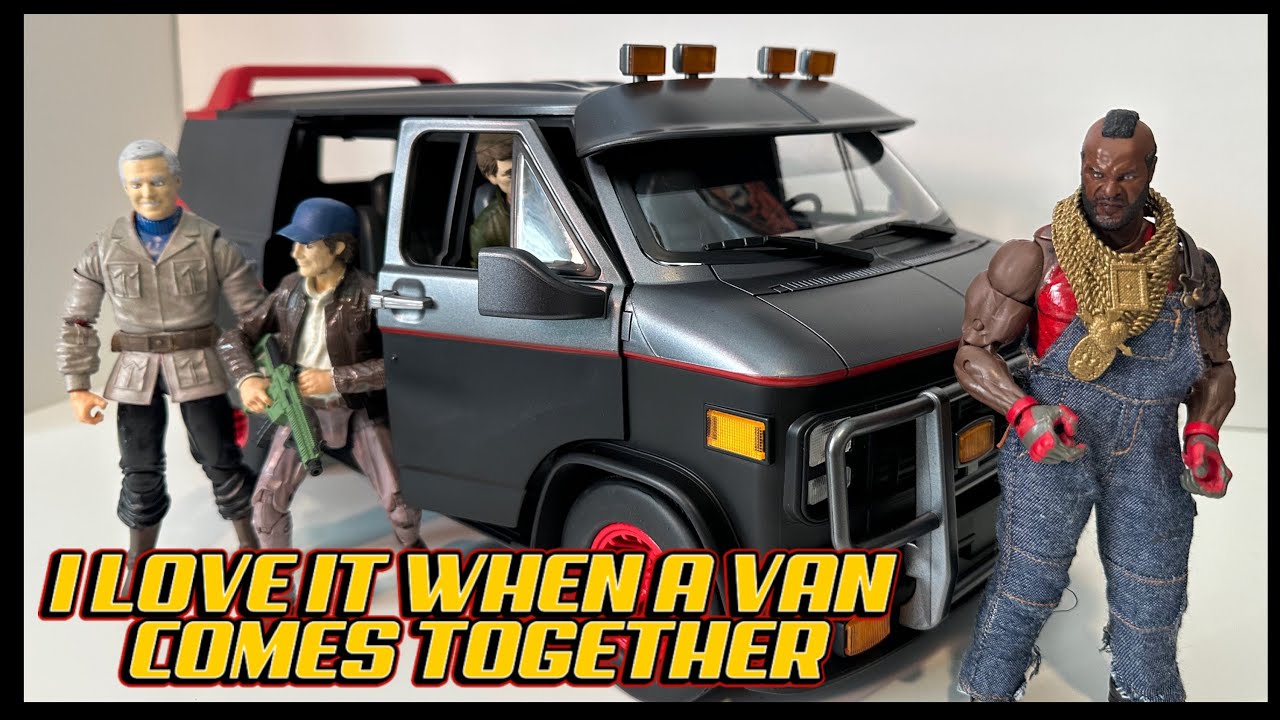 Ramen Recoil Van: A-Team van for action figures review and comparison