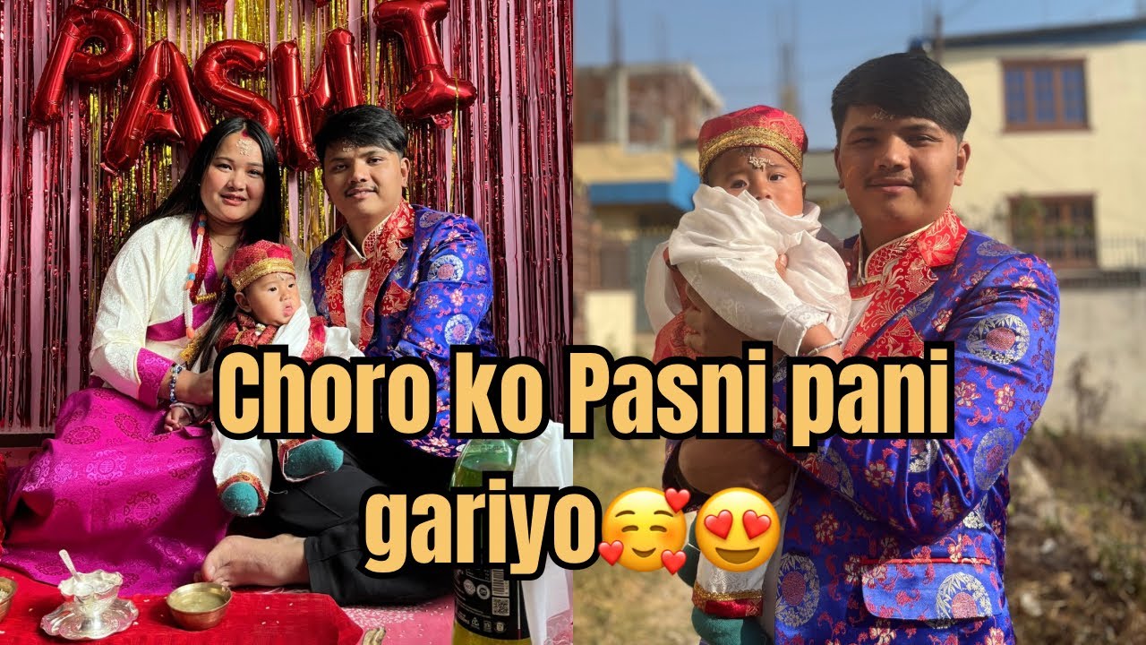Choro Ko Pasni | Rice Feeding Ceremony | angel x buddha 