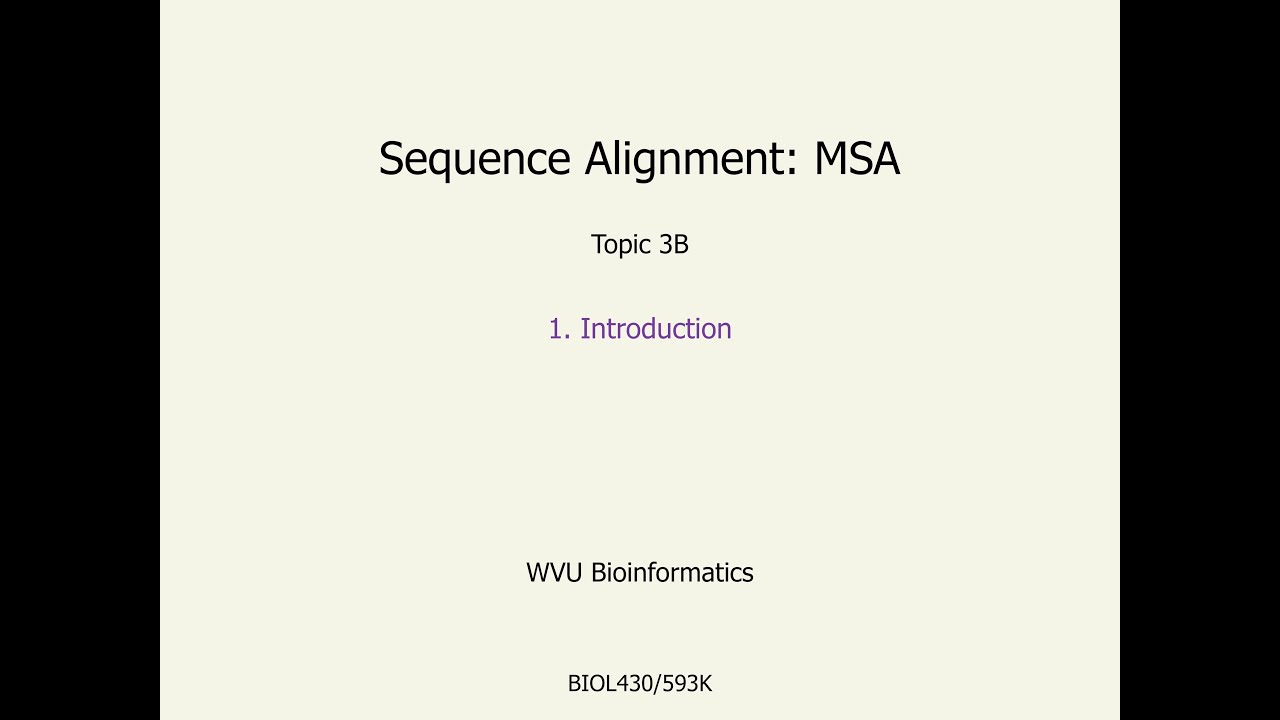 BIOL430 3B.1 MSA Intro