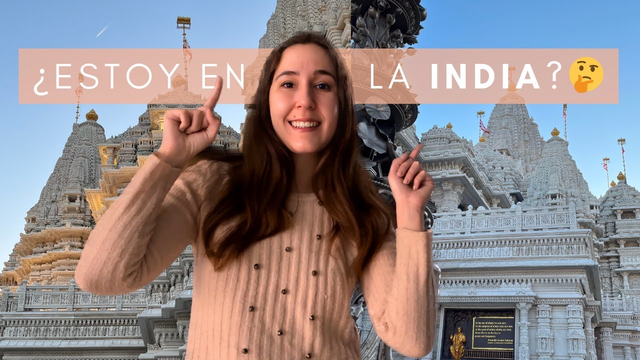 Visitamos el templo hindú MÁS GRANDE de Estados Unidos