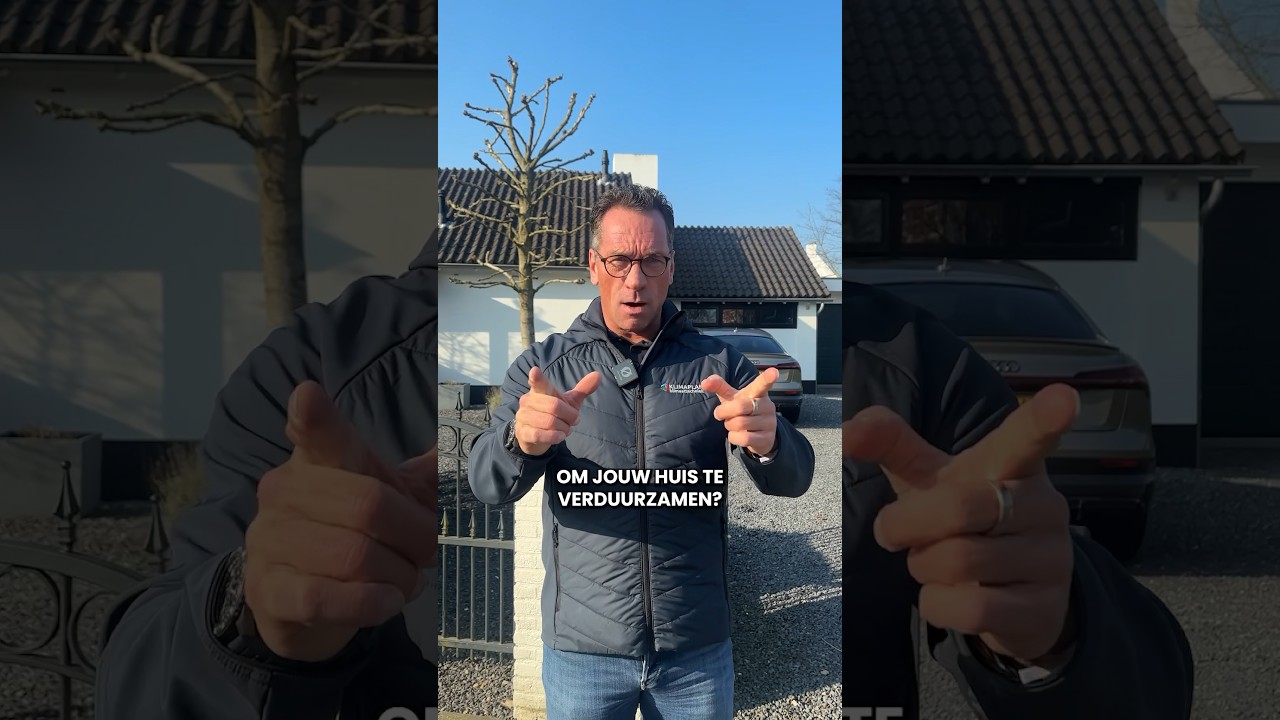 Hoe kun je jouw huis verduurzamen? 🏠 #klimaplan