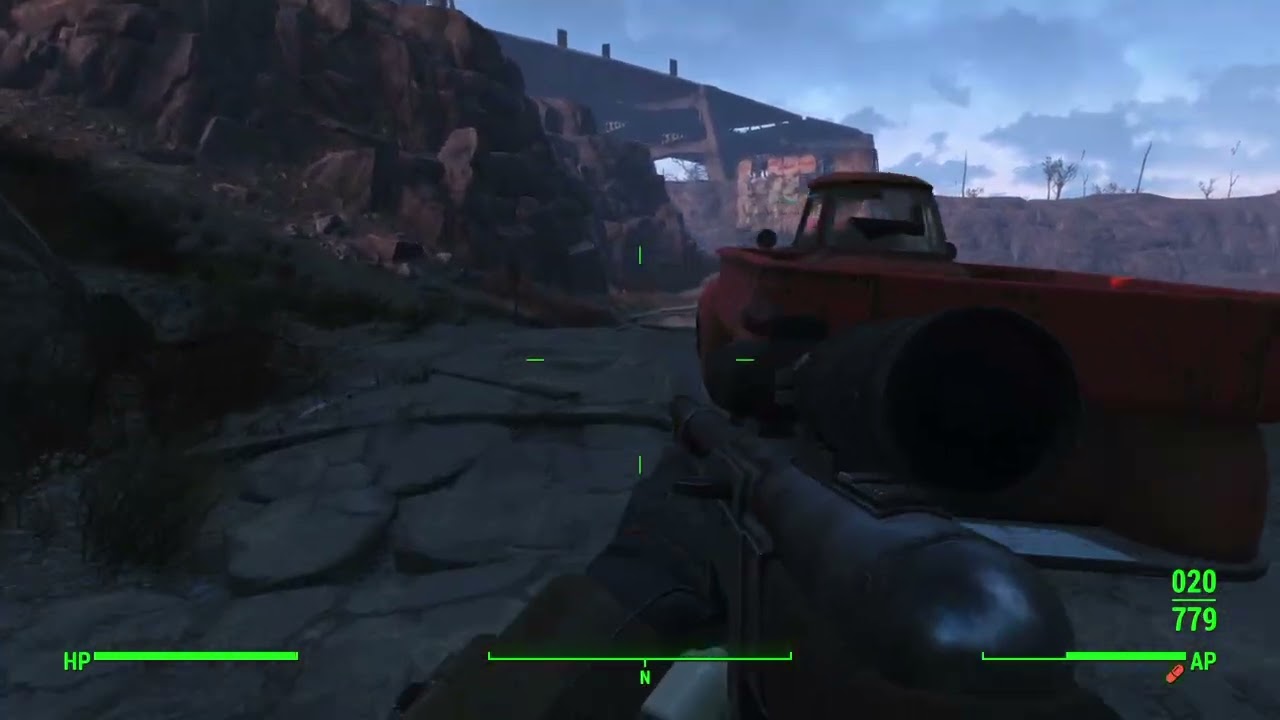 Fallout 4_Luckiest Shot!!!