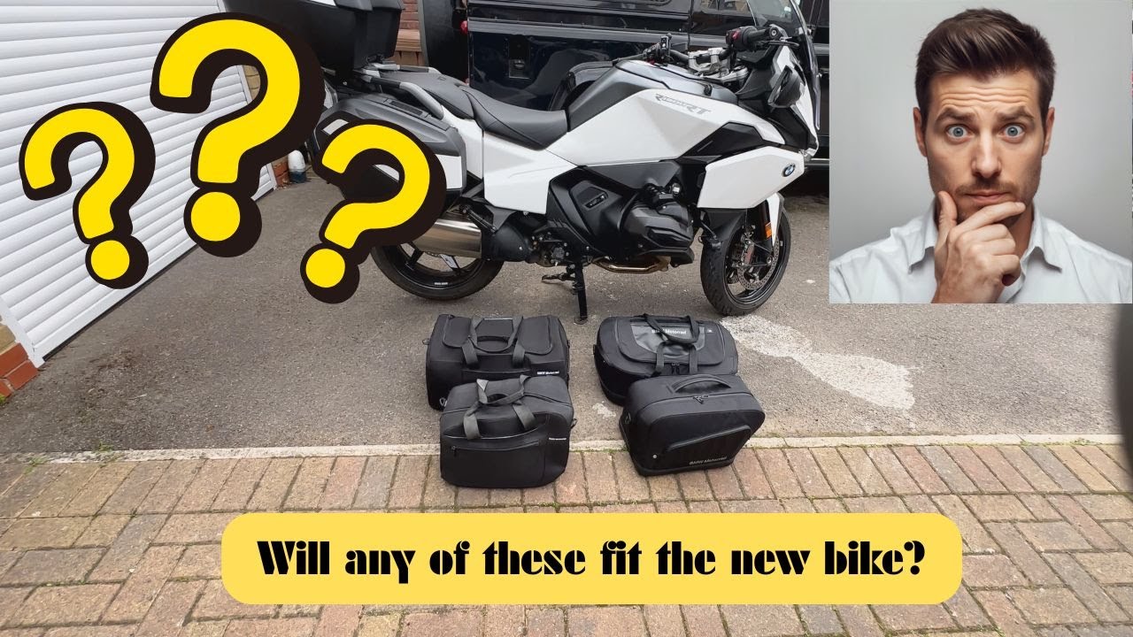 Do Older BMW RT Inner Bags Fit the New R1300RT? | Pannier Compatibility Test #bmwr1300rt #howto