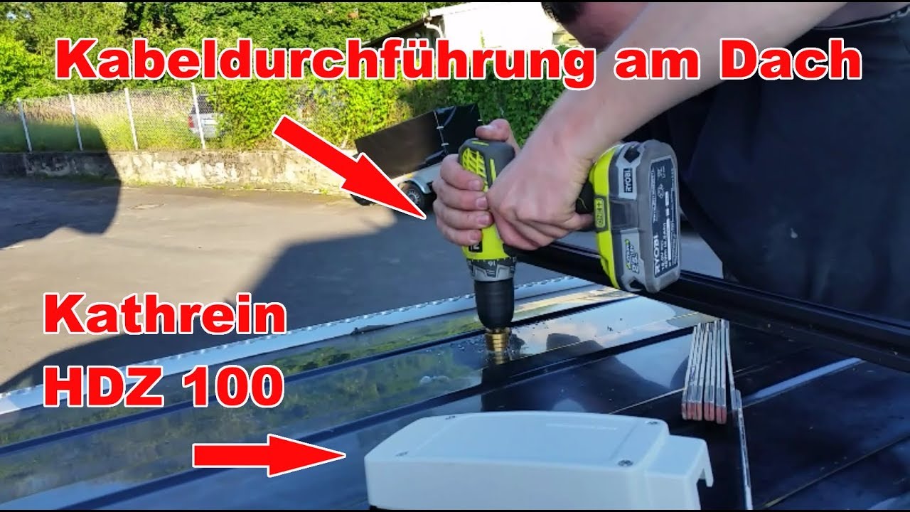 Kathrein HDZ 100 Kabel Dachdurchführung | OFFROAD | DER MÖLLER