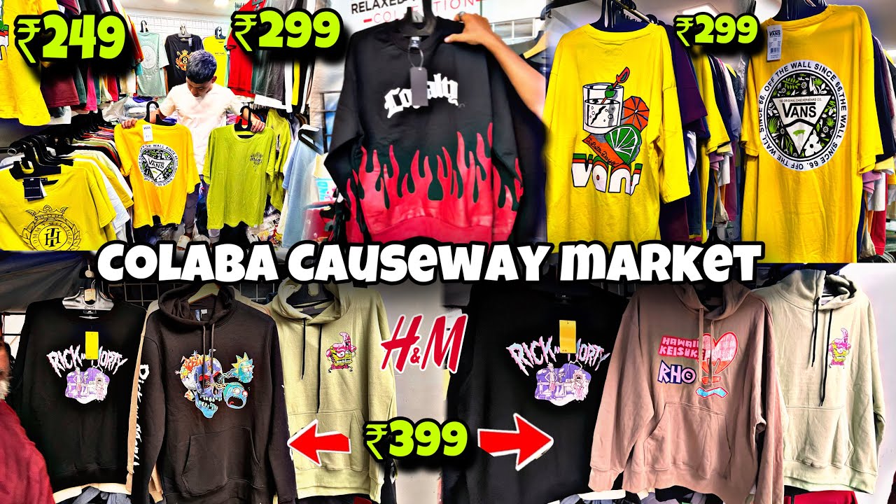 Colaba Causeway 2026 || Everything under ₹199 Baggy jeans,cargo,t-shirt || Fashion Street Mumbai
