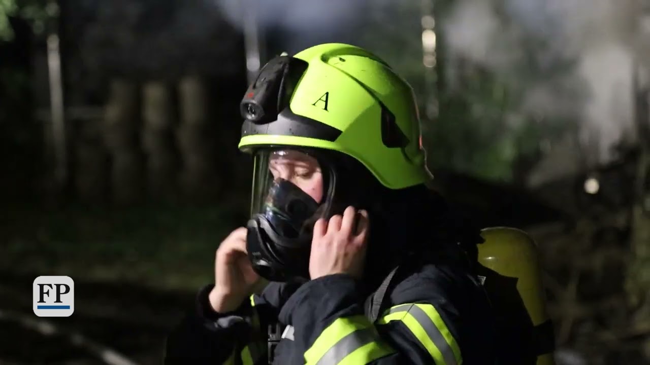 Großbrand in Drebach: Schwerverletzter Hauseigentümer muss ausgeflogen werden