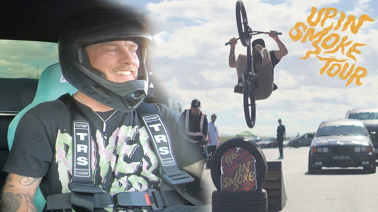 MY FIRST DRIFT CAR EXPERIENCE | UP IN SMOKE EUROPEAN TOUR