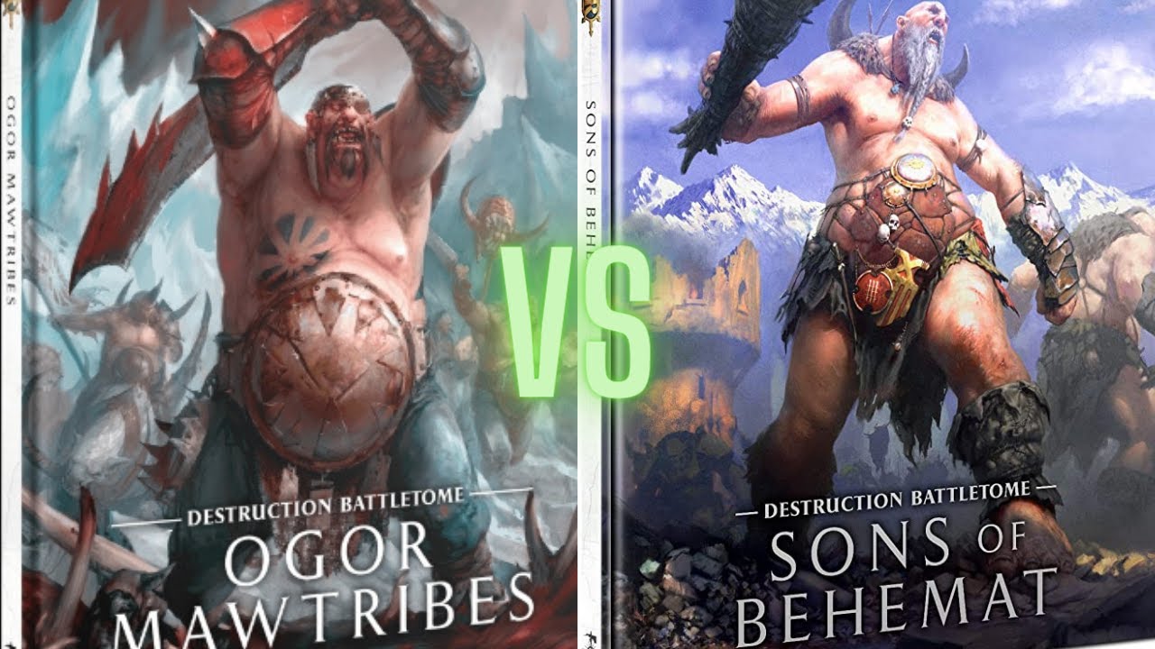 Ogor Mawtribes VS Sons Of Behemat Warhammer Age Of Sigmar 3.0 Battle Report