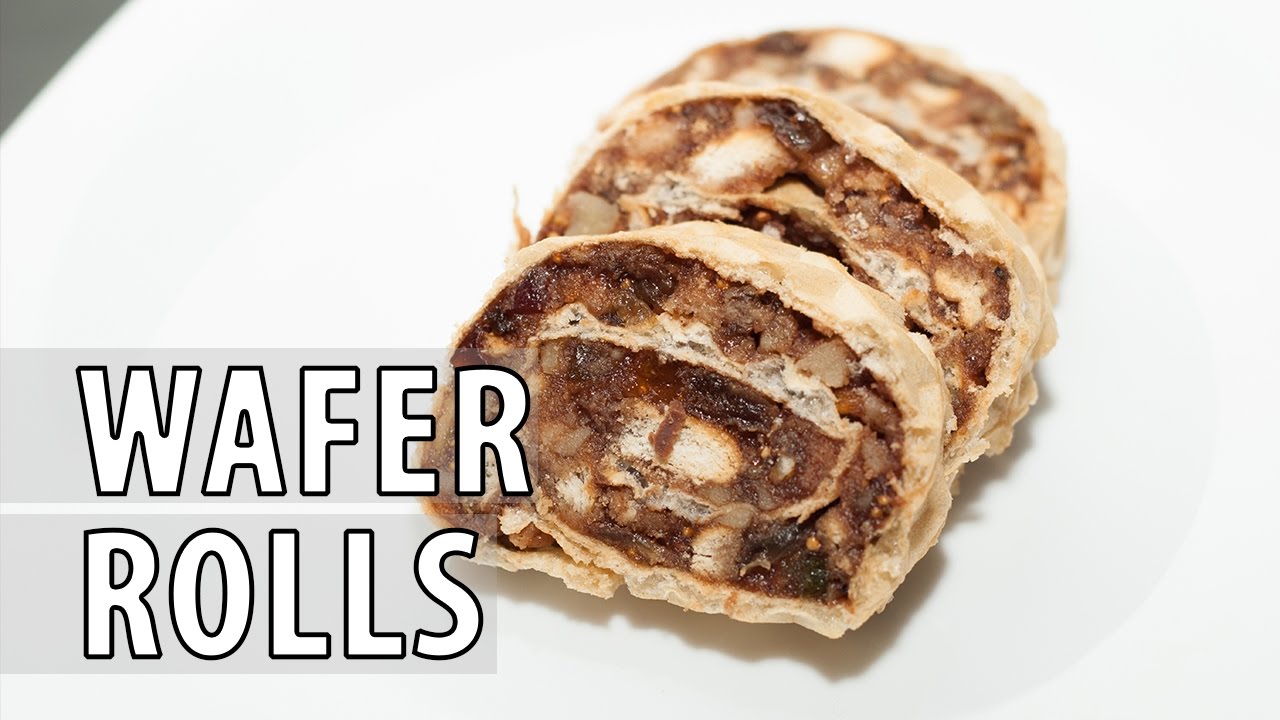 WAFER Rolls - Recipe