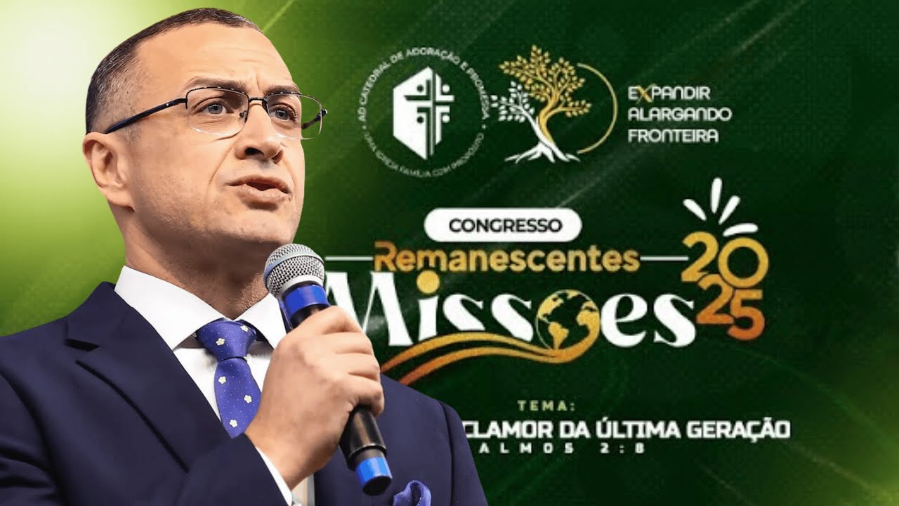 Pastor Alex Gonçalves | Conferência de Missões Remanescente 2025 | Luanda Angola - AFR 🇿🇦 🔥🔥🔥