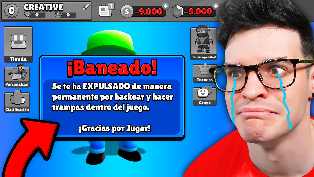 ME HAN BANEADO de STUMBLE GUYS&hellip;