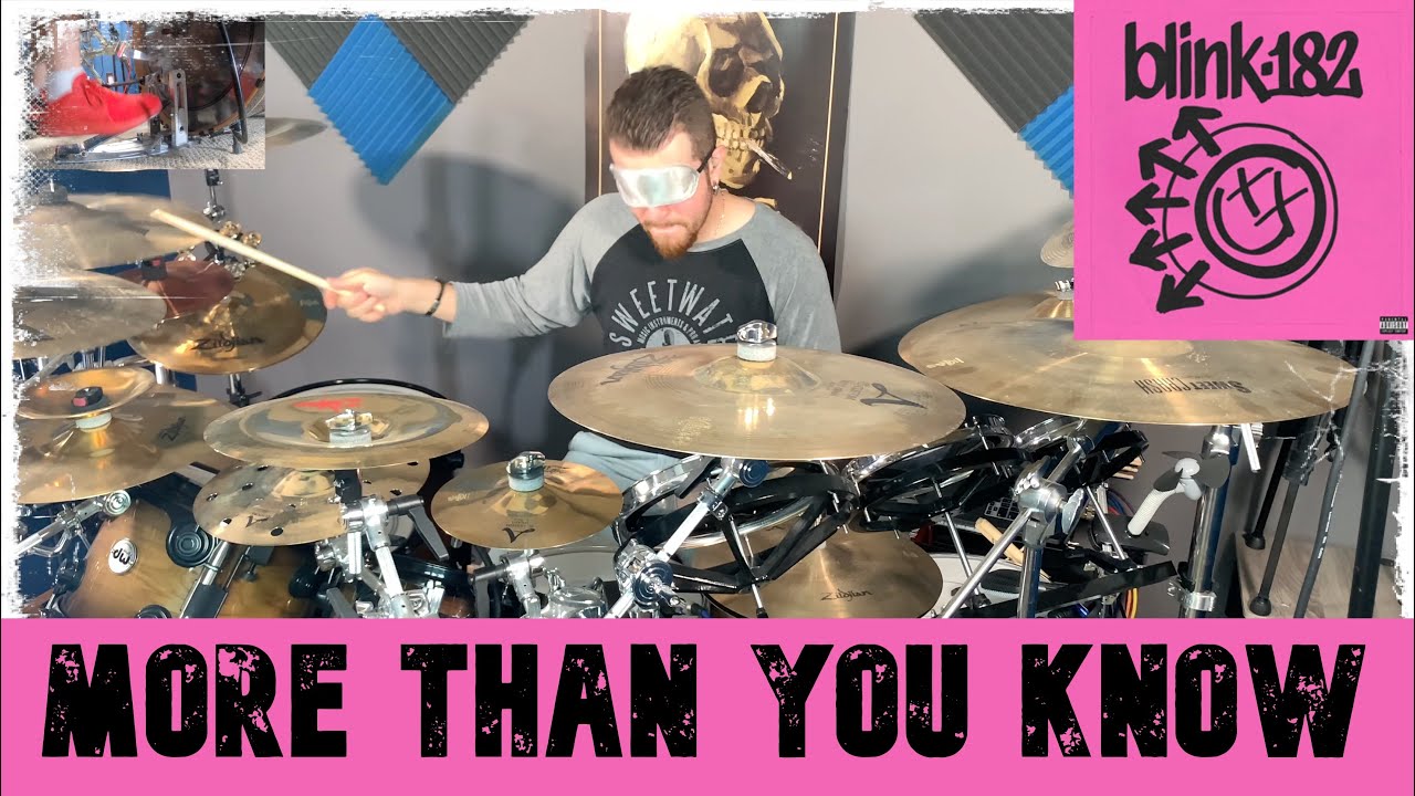 More Than You Know- Blink 182- Drum Cover