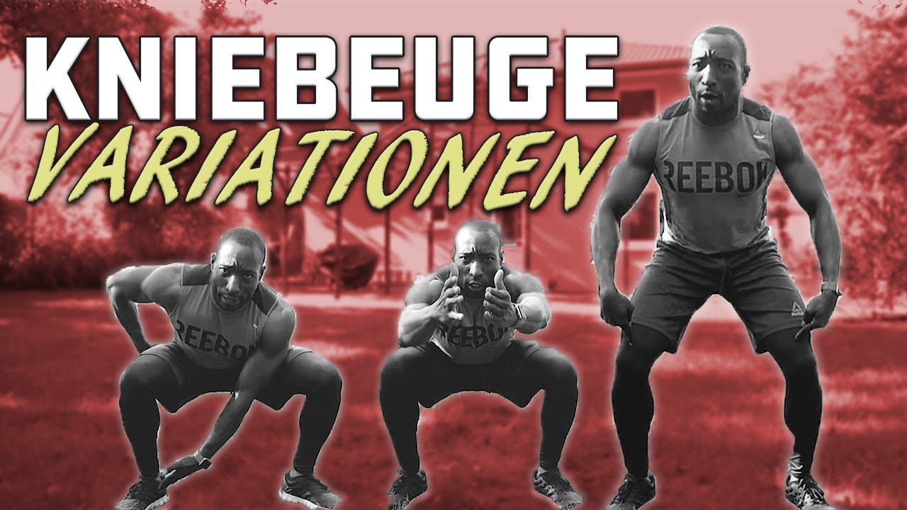 Kniebeuge ohne Gewicht für zuhause | Variationen & Richtige Ausführung