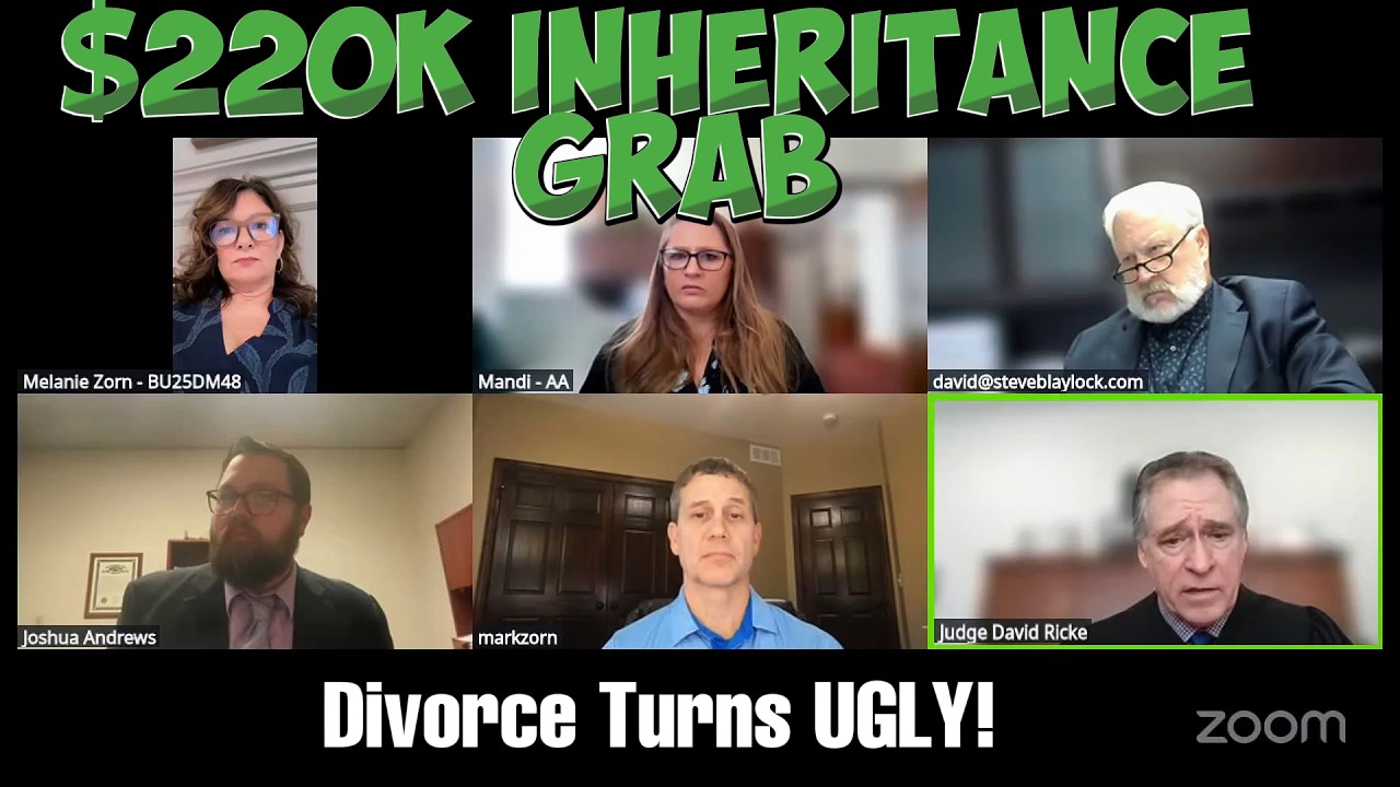 She Left Him, Got Inheritance, Now He Wants Court to Include It in Divorce