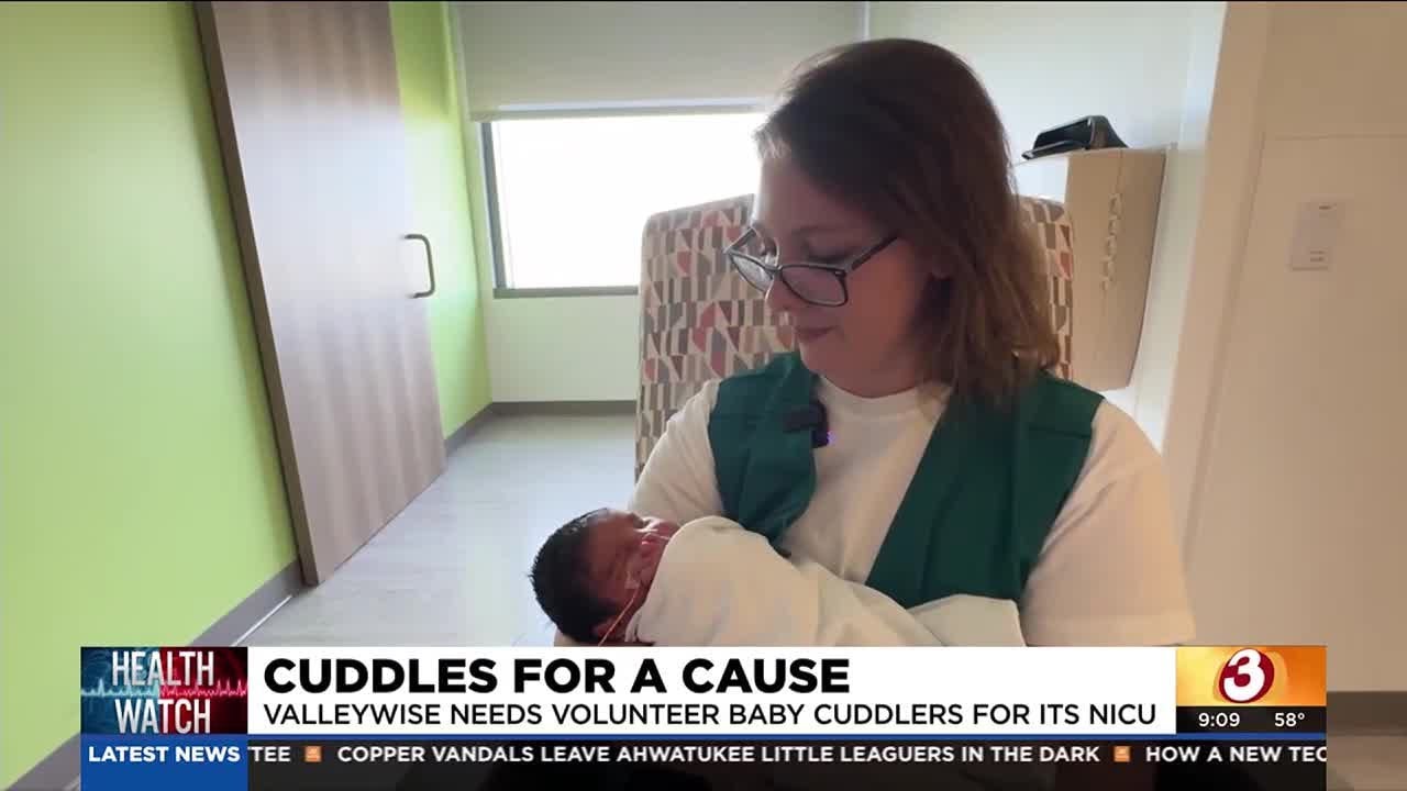 Valleywise Health in need for volunteer NICU baby cuddlers