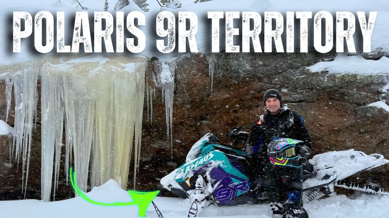 Testing Klim Heated Goggles in Polaris 9R Territory - Fernie BC