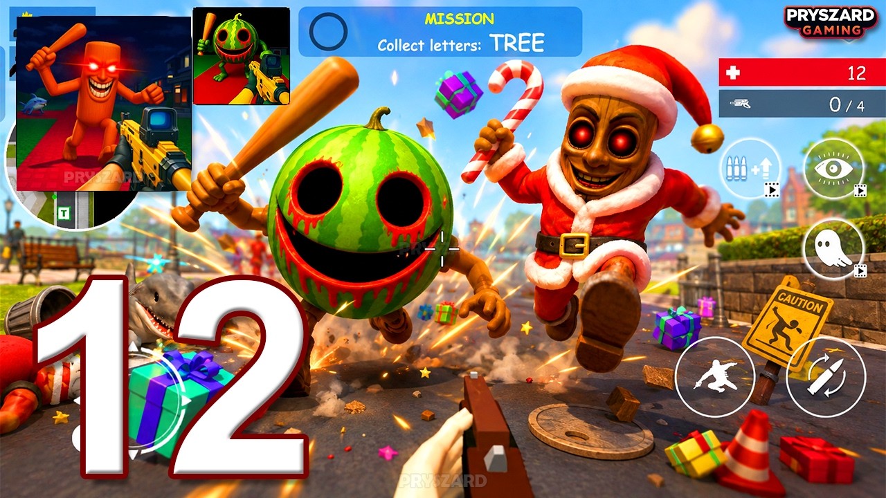 Monster Shooter: Survival FPS - Gameplay Walkthrough Part 12 - Spooky Monster FPS (iOS, Android)