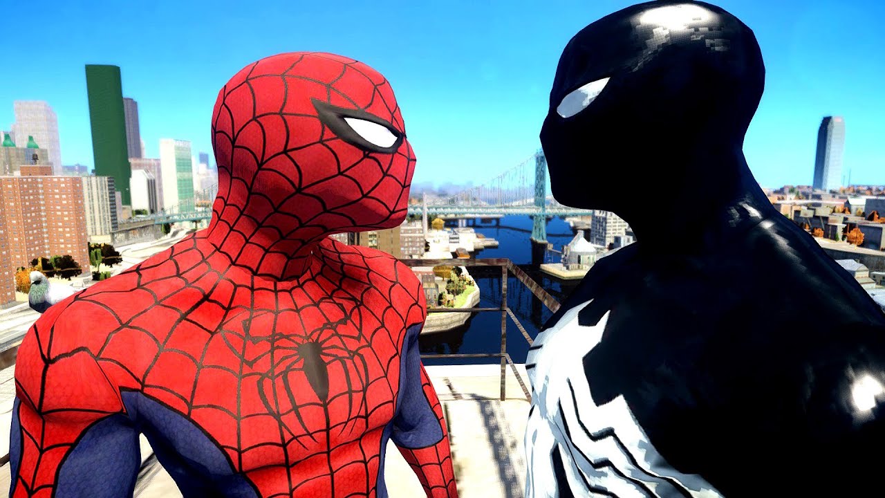 Spiderman VS Black Spider-man