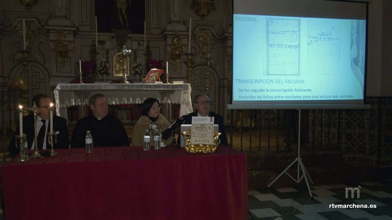 Presentación Edición Facsímil Libro de Reglas Santa Caridad 14-01-26