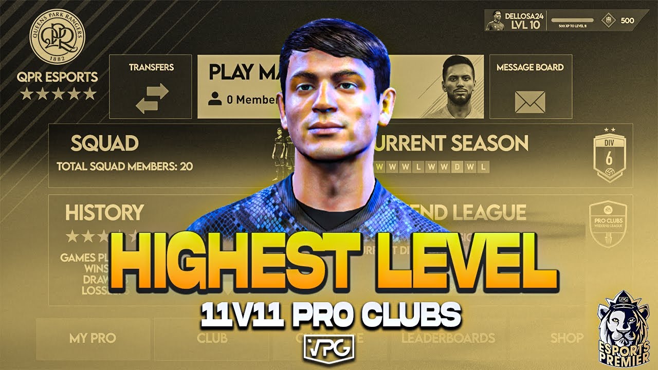 Highest Level in FIFA 22 Pro Clubs #1