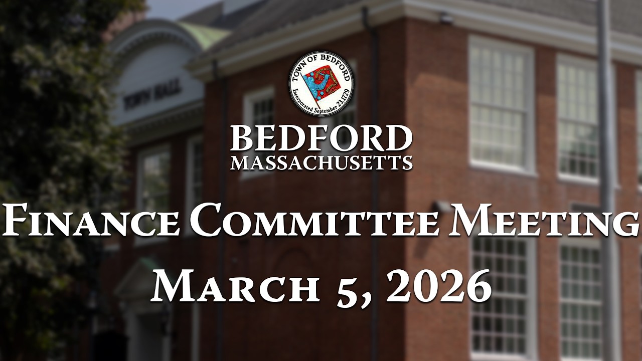 Finance Committee Meeting 03/05/26