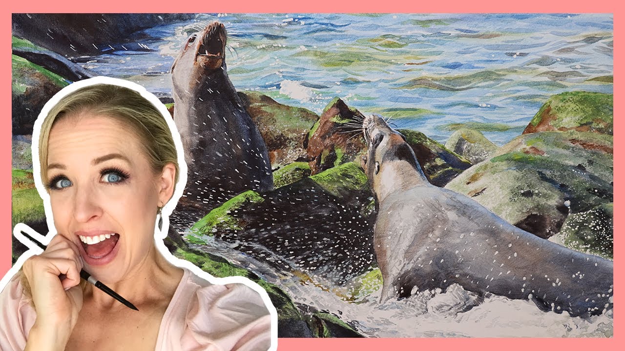 4 Ways to Paint Splashing Water Droplets in Watercolor