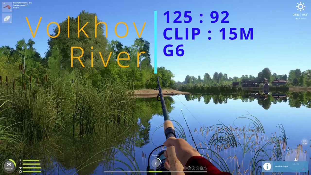Russian Fishing 4 | Volkhov River | Wołchow |  Spot | chub | white bream | RF4 #10