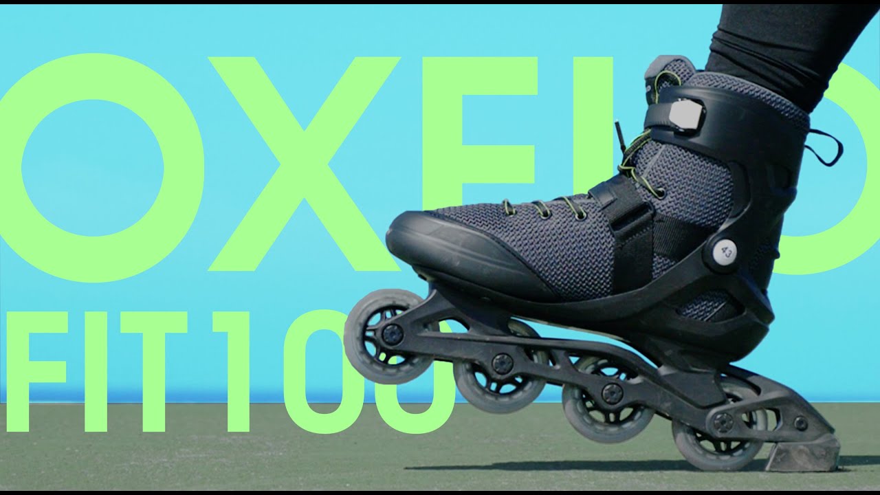 ДОСТУПНЫЕ РОЛИКОВЫЕ КОНЬКИ НАЧАЛЬНОГО УРОВНЯ - ОБЗОР OXELO FIT 100