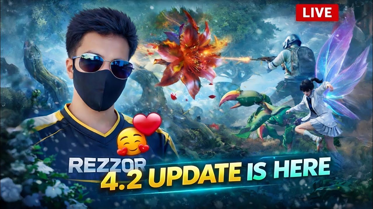 BGMI 4.2 UPDATE IS HERE || Rezzor is live