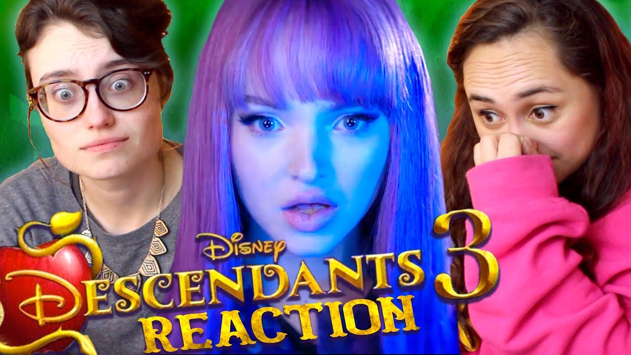 Disney DESCENDANTS 3 Teaser Reaction | Mal's Dad? Merida's Half-Sister?