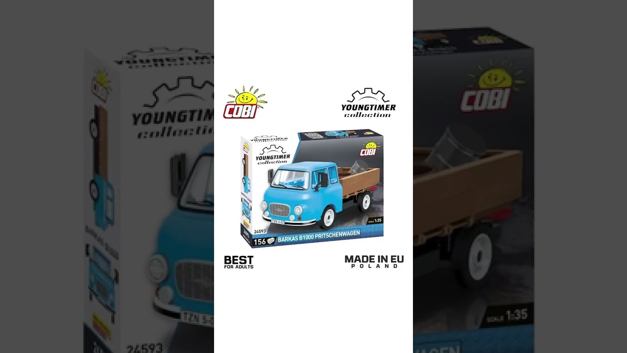 (COBI-24593) 💥 BARKAS B1000 PRITSCHENWAGEN 💥