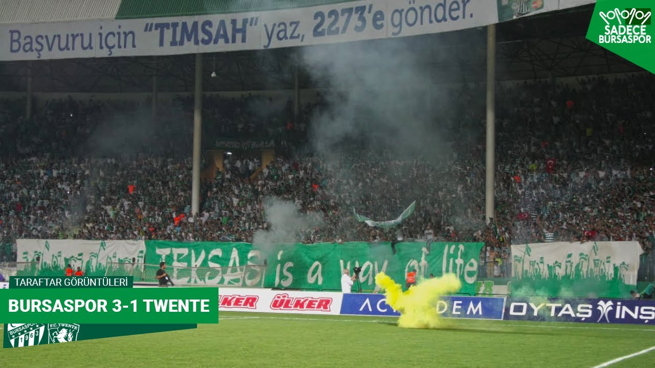 BURSASPOR 3-1 TWENTE | Taraftar Görüntüleri (23.08.2012)