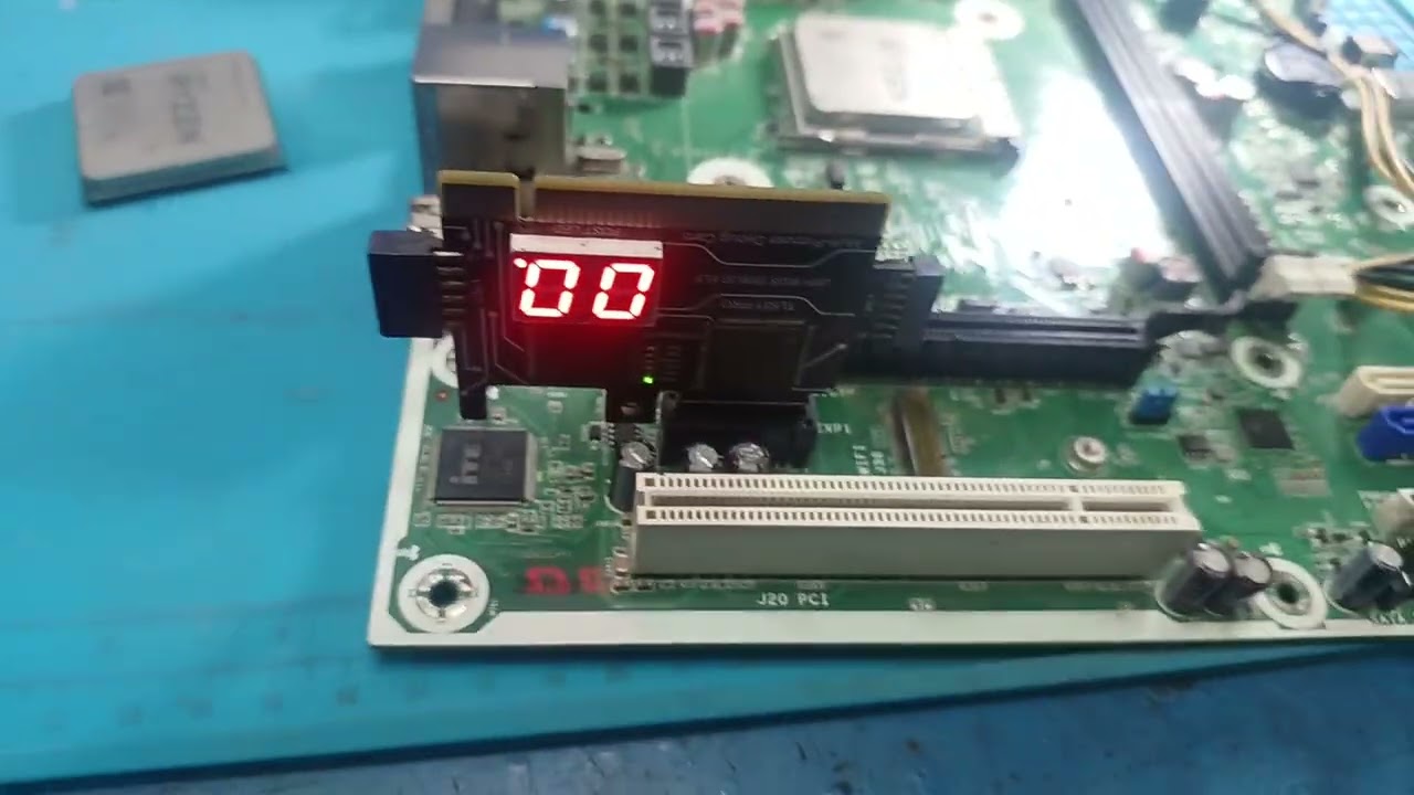 How to identify # post led initialize # suporting processor and # jumper setting hp pro a g2 mt mbd