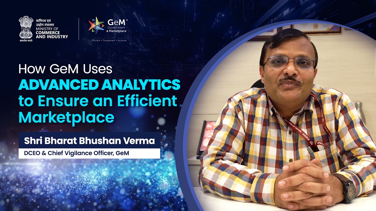 Advanced Analytics Powering Transparency on GeM | Inside GeM’s Vigilance Framework | #GeMPortal