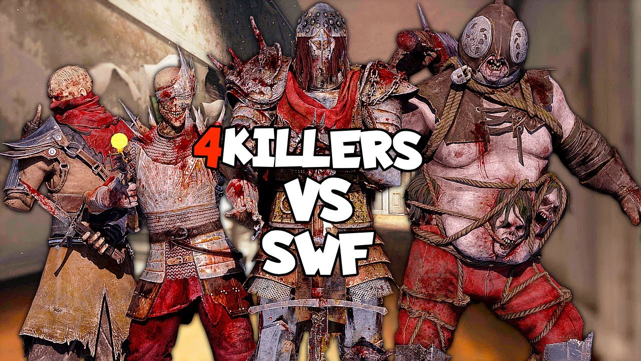 4 كيلرات ضد 4 سيرفايفر DeadByDaylight🔥motaz1v1 & SawPalin VS The Knight