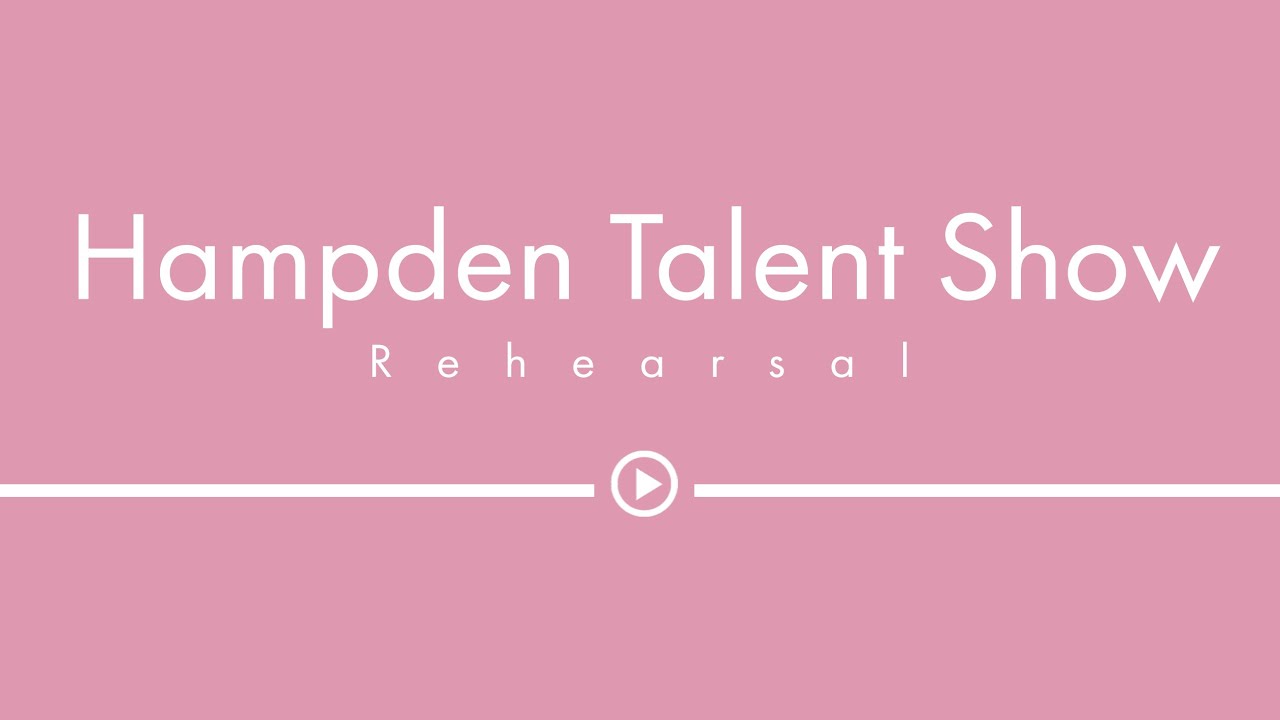 U6 Hampden Talent Show Rehearsal | Anya Jessop