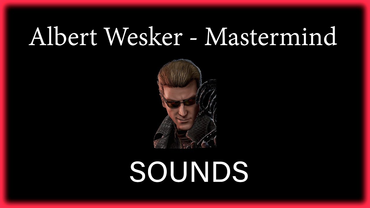 Dead by Daylight - Albert Wesker sounds