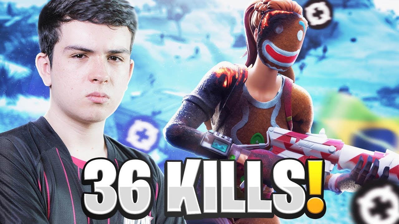 36 KILLS! NOVO RECORDE PESSOAL l FORTNITE