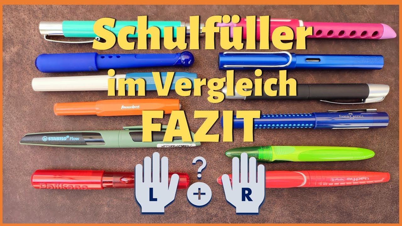 #025 gro&szlig;er Schulf&uuml;ller L+R Vergleich Fazit Teil 4 - Review deutsch