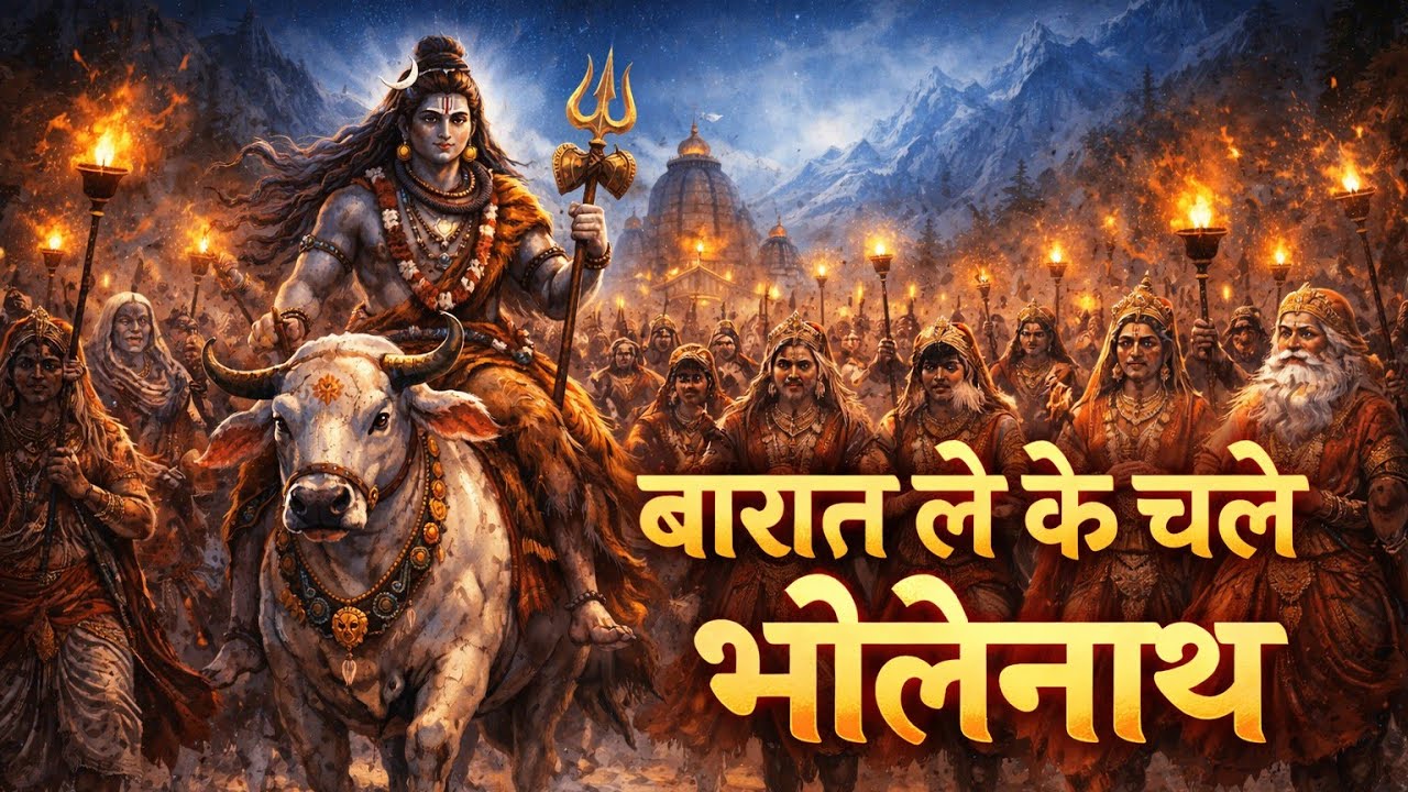 बारात चले भोलेनाथ 🔱 | Shiv Parvati Vivah Geet | Mahadev Baraat Song 2026 | Shivratri Special
