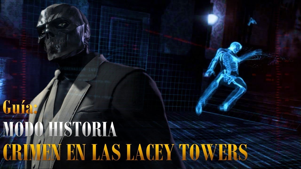 Batman: Arkham Origins - Lacey Towers Crimen [Máscara Negra & El Guasón] (Modo Historia)