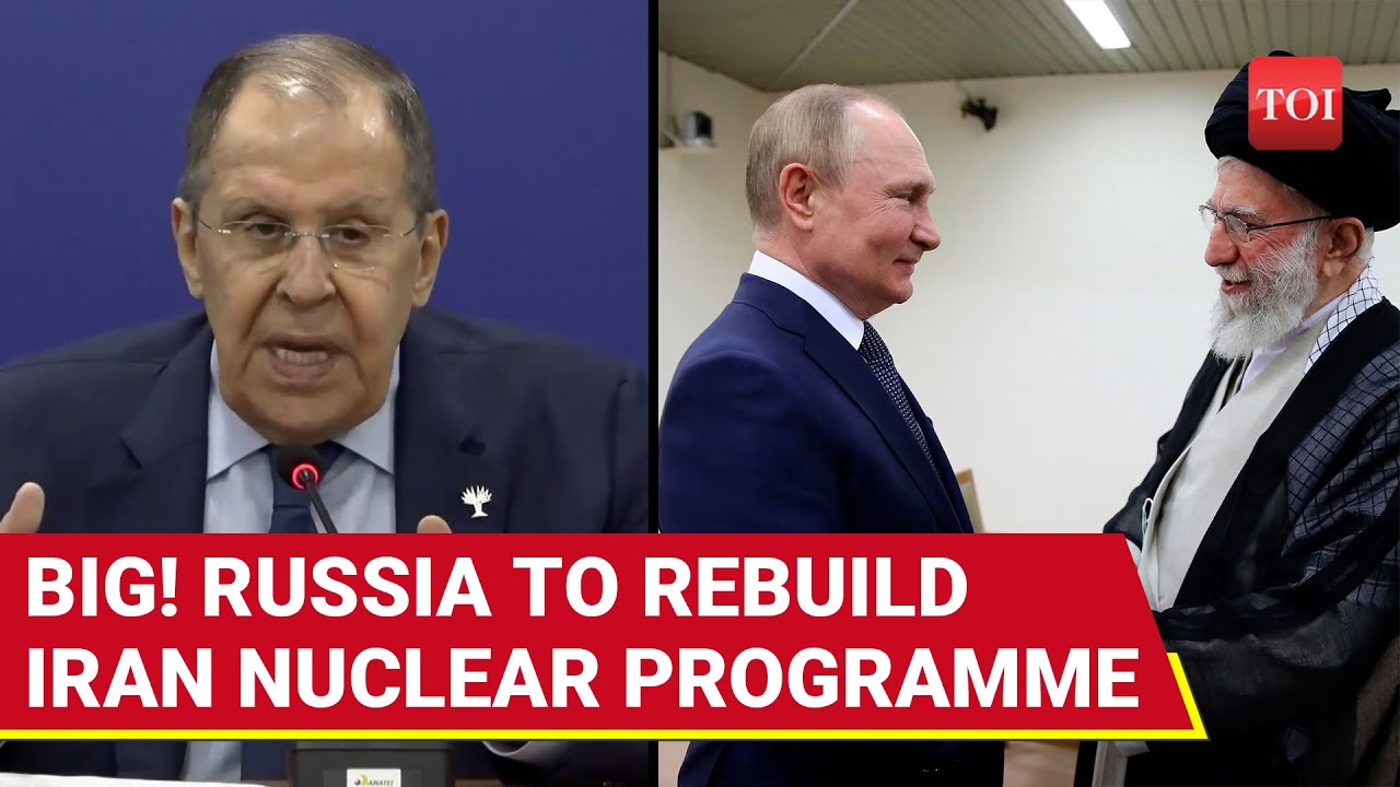 'Make Iran Nuclear Again': Russia's Stunning Nuke Offer To Khamenei | Lavrov's Fiery Speech