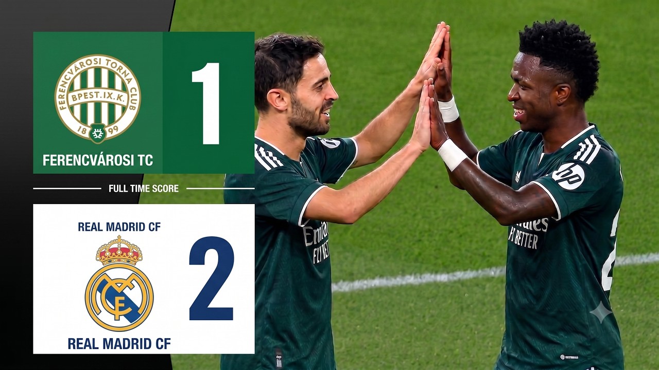 Real Madrid 2-1 Ferencv&aacute;ros | HIGHLIGHTS | Pre-Season 2026/27
