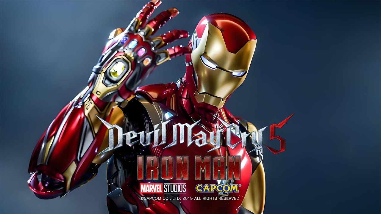 Iron man mod for DMC5 Dante