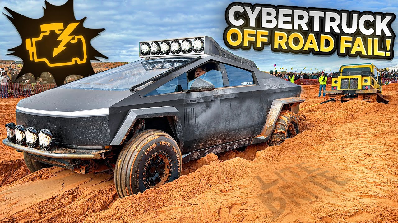 CYBERTRUCK OFF ROAD FAIL!