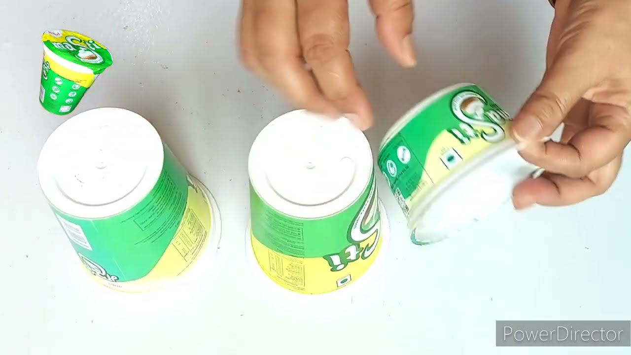 Amazing Ideas To Recycling Curd Cup || Reuse Of Curd Cup 