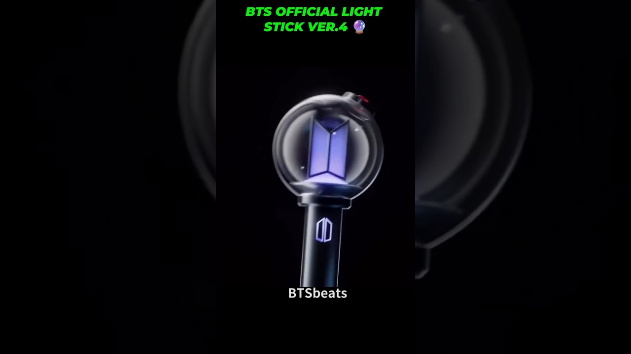 OFICJALNY LIGHT STICK BTS WERSJA 4 💪#bts