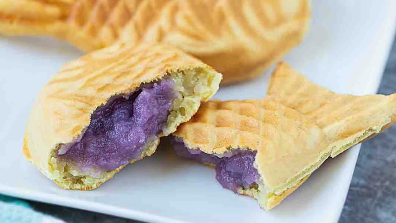 🐟 Taiyaki Recipe – Crispy Fish-Shaped Japanese Waffle with Sweet Filling! 🍯