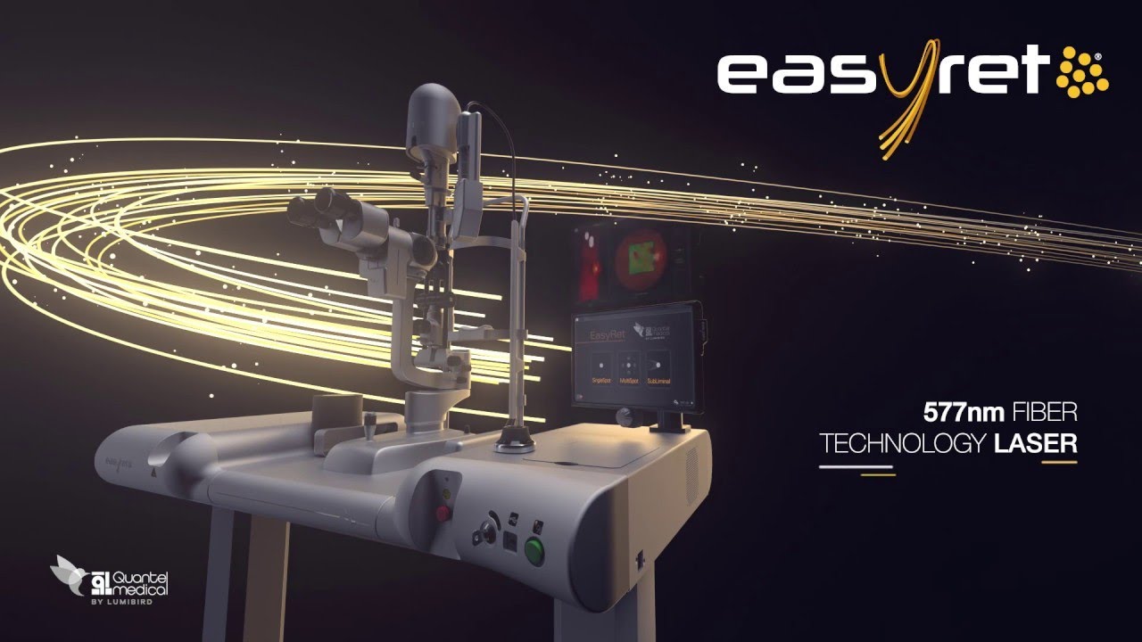 System Vision | EasyRet, the 577nm Fiber Technology Laser from Quantel Medical